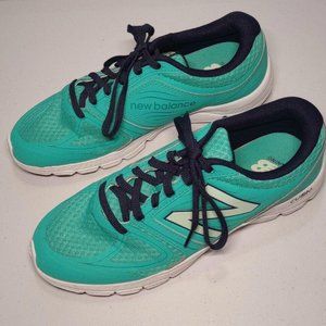 New Balance 575v2 Aqua White Cush Comfort Ride W575LG2 Women's Shoes Size 11